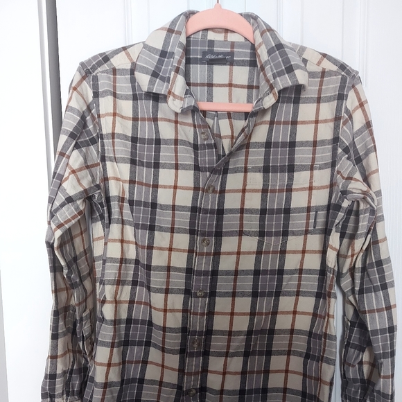 Eddie Bauer Men's Size Small Plaid Flannel - Picture 1 of 3